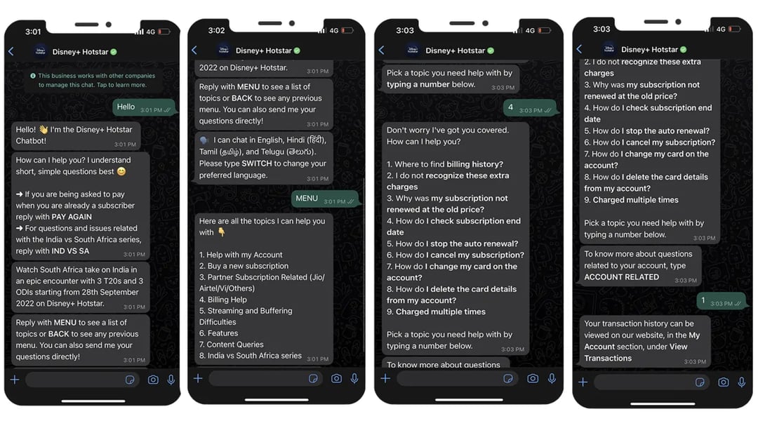 Disney+ Hotstar AI Chatbot-27-1-23